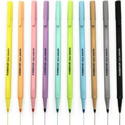 Set de 10 rotuladores fluorescentes Pastel and Vintage Triplus Staedtler