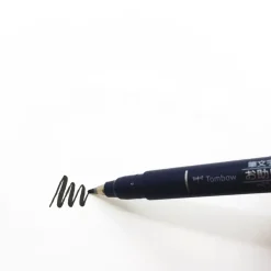 Set de 6 rotuladores Fudenosuke Neón Punta dura Tombow
