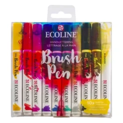 Set de 10 rotuladores Handlettering Brush Pen Ecoline