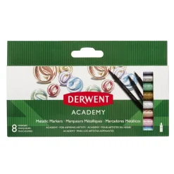 Set de 8 rotuladores metálicos Derwent Academy