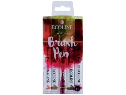 Set de 5 rotuladores Otoño Brush Pen Ecoline