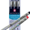 Set de 3 rotuladores Pigma Micron PN