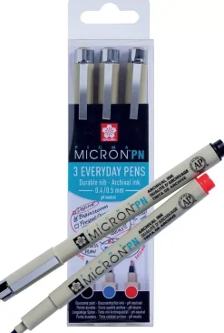 Set de 3 rotuladores Pigma Micron PN