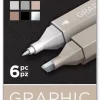 Set de 6 rotuladores Spectrum Noir Graphic Essentials