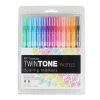 Set de 12 rotuladores Tombow TWINTONE Pastel