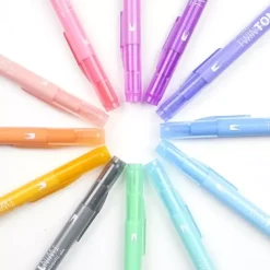 Set de 12 rotuladores Tombow TWINTONE Pastel