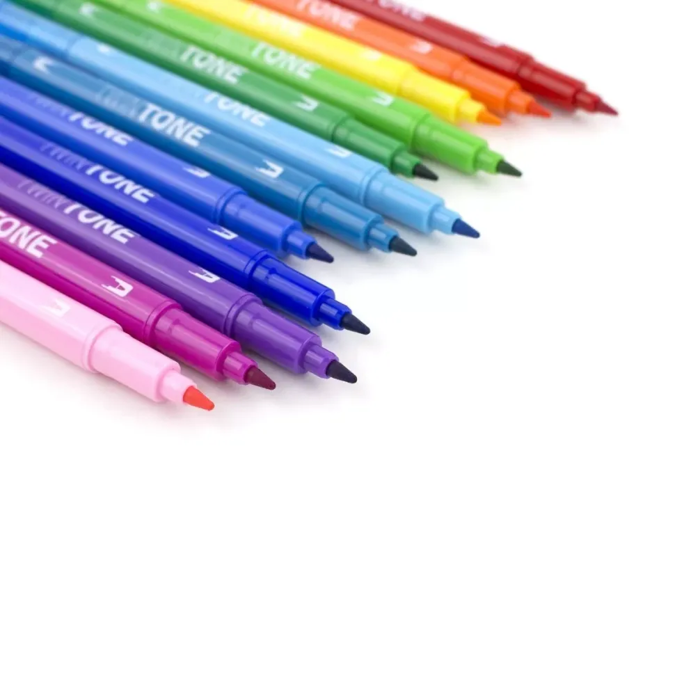 Set de 12 rotuladores Tombow TWINTONE Arco Iris