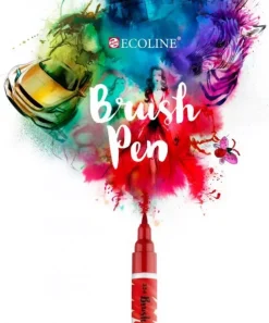 Set de 5 rotuladores Violetas Brush Pen Ecoline
