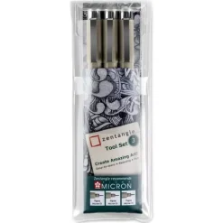 Set de 3 rotuladores Zentangle Sakura Pigma Micron