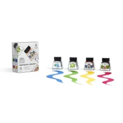 Set de 4 tintas de dibujo Tonos vibrantes Winsor and Newton