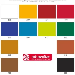 Set de 12 Tubos de Acuarela ArtCreation 12ml