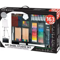 Set de Arte 163 Piezas con Caballete Daler Rowney