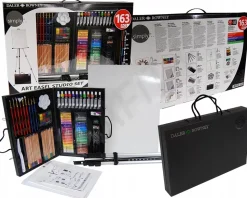 Set de Arte 163 Piezas con Caballete Daler Rowney
