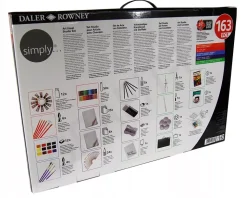 Set de Arte 163 Piezas con Caballete Daler Rowney