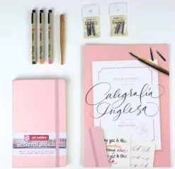 Set de Caligrafía Inglesa con Bego Viñuela Talens