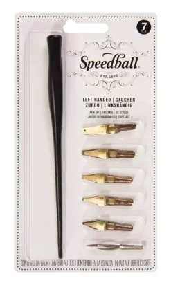 Set de caligrafía para zurdos Speedball