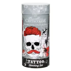 Set de Dibujo Tatto Sketching 24 piezas Cretacolor