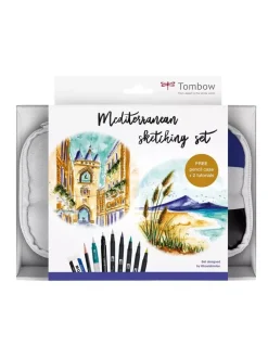 Set de dibujo Urban Sketch Mediterráneo Tombow