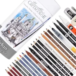 Set de Dibujo Urban Sketching 24 piezas Cretacolor