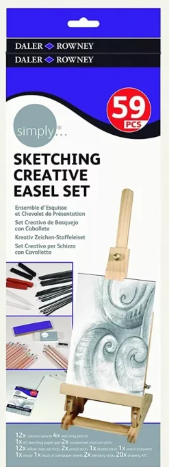 Set de esbozo Creative Easel Simply Daler-Rowney