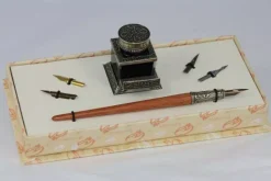 Set de escritura con pluma de madera Palladio Bortoletti