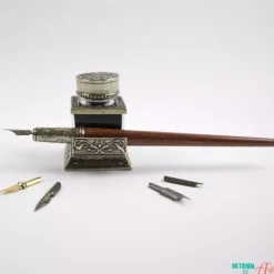 Set de escritura con pluma de madera Palladio Bortoletti