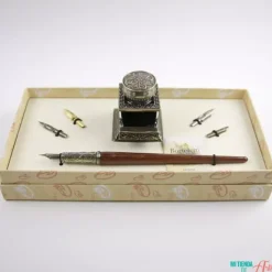 Set de escritura con pluma de madera Palladio Bortoletti