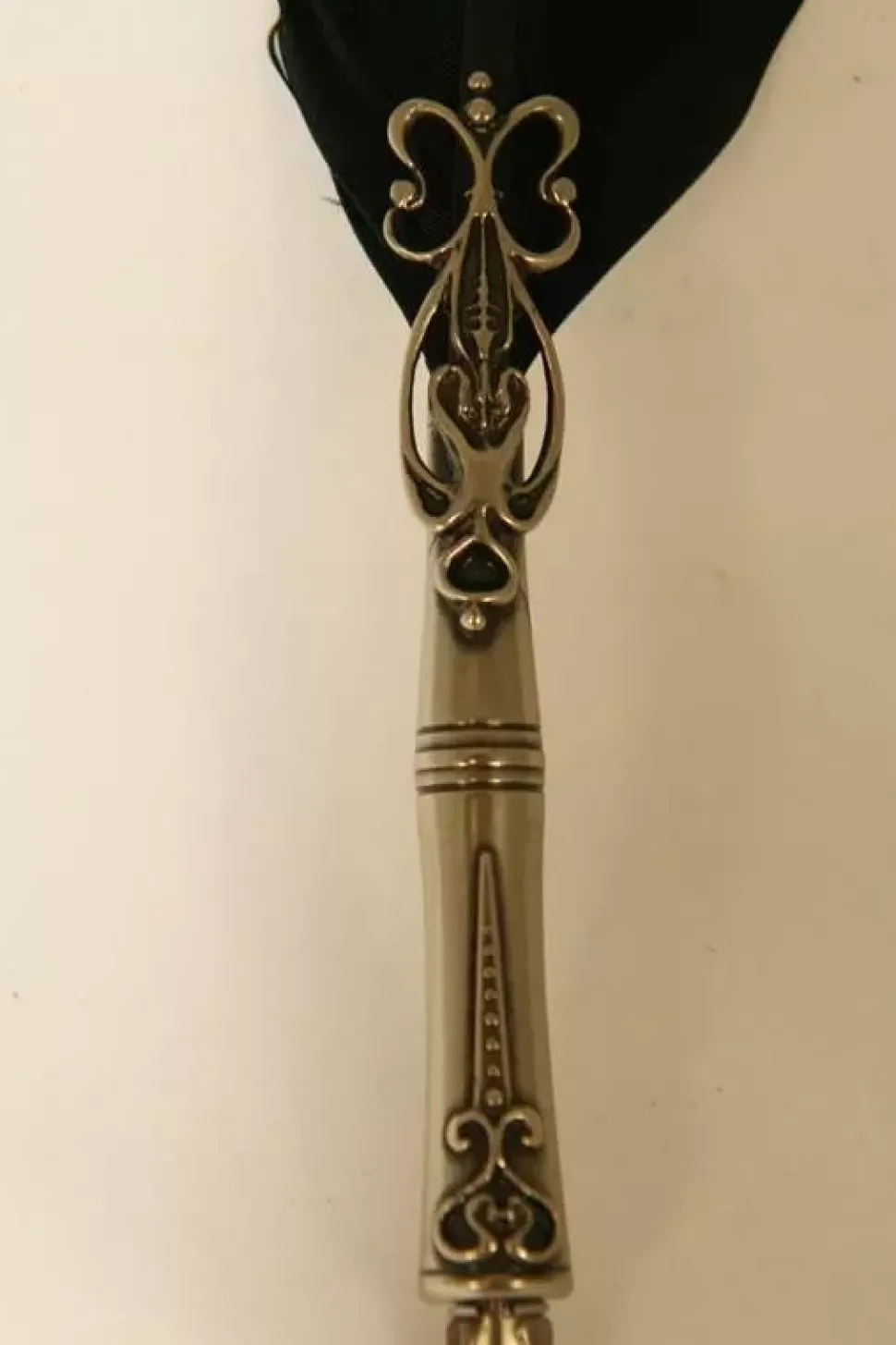 Set de escritura con pluma de oca negra Bellini Bortoletti