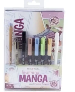 Set de iniciación "Creatividad Learning Manga" Talens