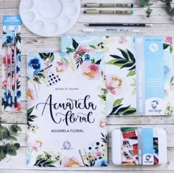 Set de Iniciación Acuarela Floral Talens