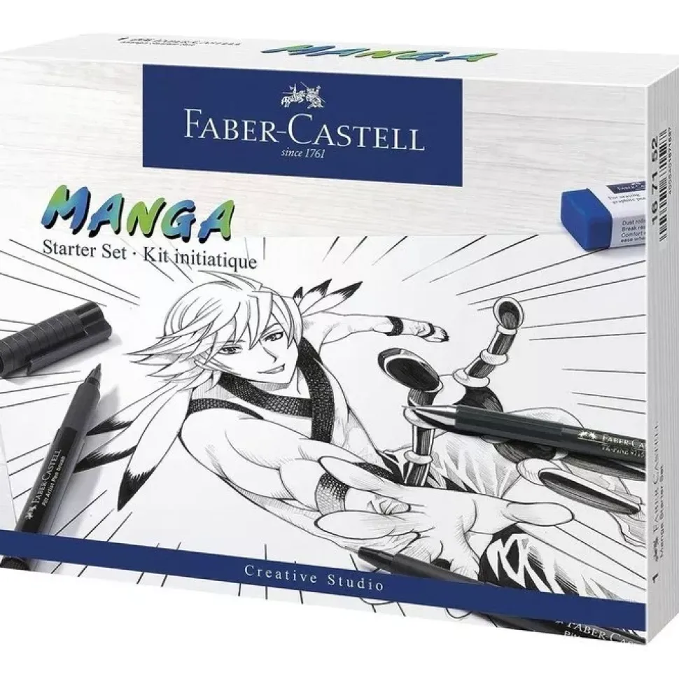 Set de iniciación al Manga Pitt Artist Pen Faber-Castell