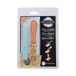 Set de lacre y sellos Estaciones Wax Sealing Manuscript
