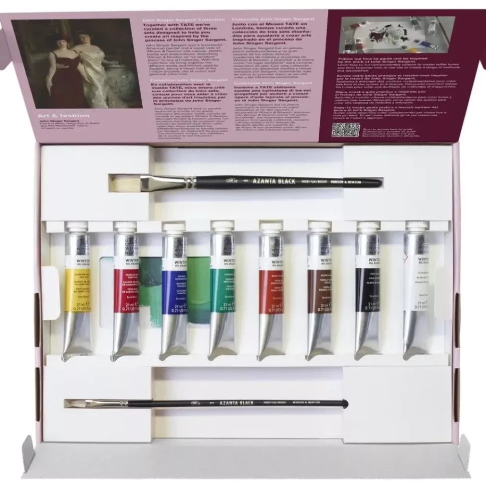 Set de Óleos John Singer Sargent Tate Collection Winsor & Newton