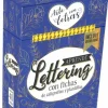 Set de Libro y Fichas Aprende Lettering