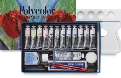 Set de Pintura 18 Piezas Acrílico Maimeri