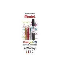 Set de rotuladores para Lettering y Caligrafía #3B Pentel