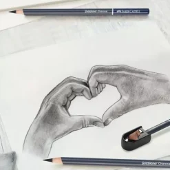 Set Dibujo Carboncillo 8 Piezas Goldfaber Charcoal Faber-Castell