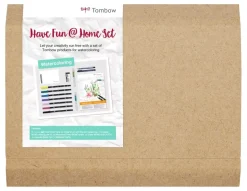 Set Have Fun @ Home Watercoloring Tombow