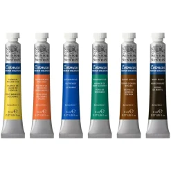Set Iniciación 6 Tubos Acuarela Cotman Winsor and Newton 8ml