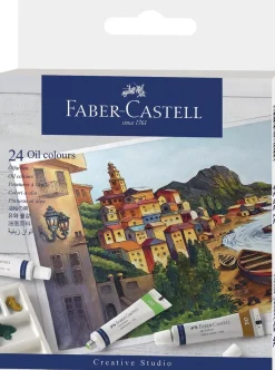 Set Iniciación 24 tubos óleo Creative Studio Faber-Castell 9ml