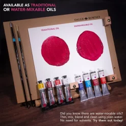 Set introducción 6 óleos al agua Georgian Daler-Rowney 20ml