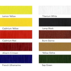 Set introducción 10 óleos Georgian Daler-Rowney 22ml