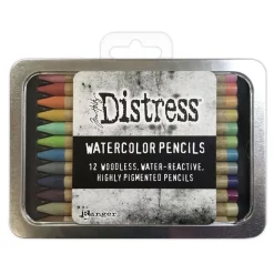 Set Lápices Acuarelables Distress Pencils Tim Holtz Ranger 02