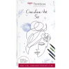 Set One Line Art Tombow