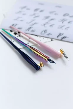 Set para Caligrafía Oblicua Mint Manuscript
