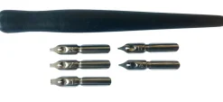 Set plumillas para caligrafía con 5 puntas