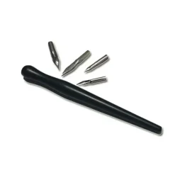 Set plumillas para dibujo con 4 puntas