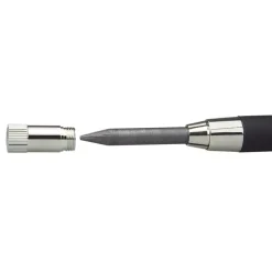 Set Portaminas Profesional Negro + Minas Recambio Milan 5.2mm