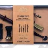 Set Portaplumillas y Sello Mini Manuscript