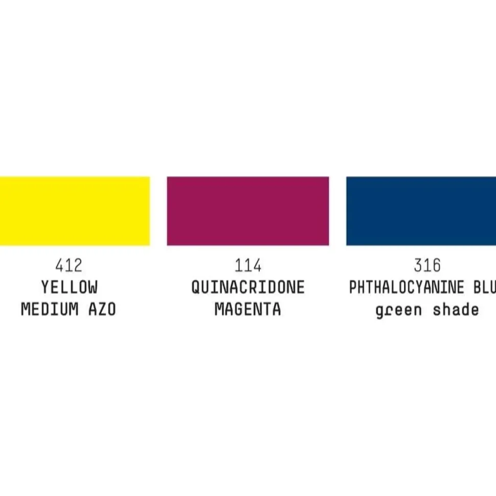 Set tintas para pouring colores primarios Liquitex 30ml